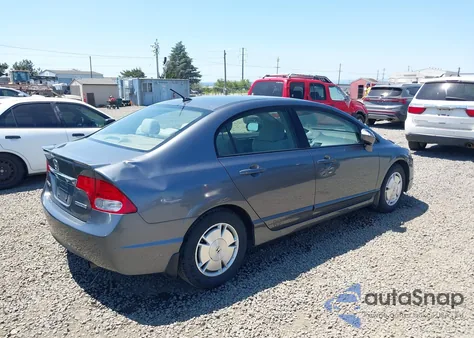 2010 Honda Civic Hybrid из США, поврежденный, VIN JHMFA3F28AS001502